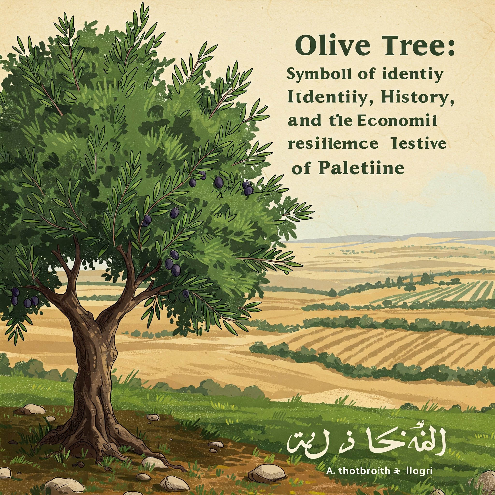 Pohon Zaitun: Simbol Identitas, Sejarah, dan Ketahanan Ekonomi Palestina
