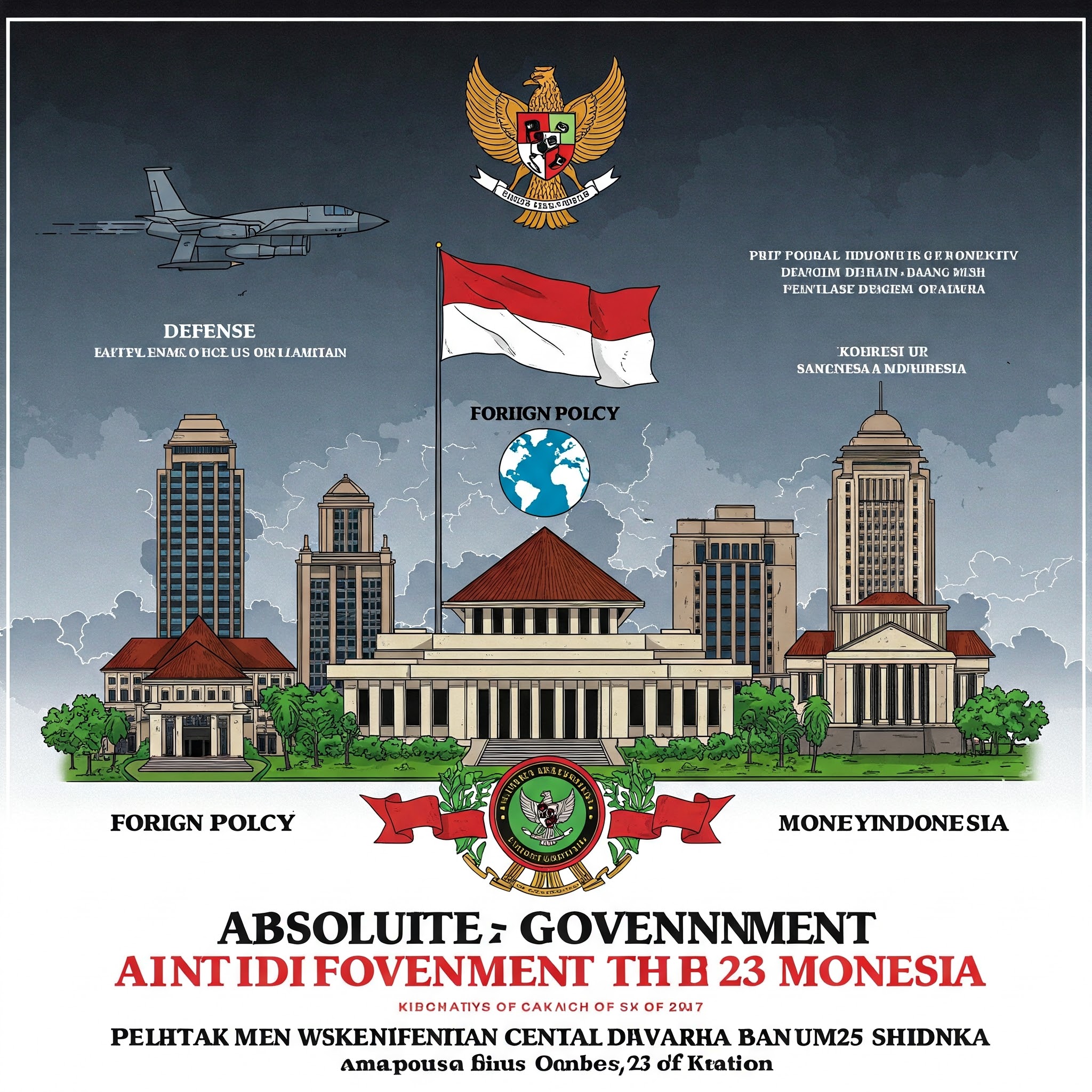 Kewenangan Absolut Pemerintah Pusat Indonesia